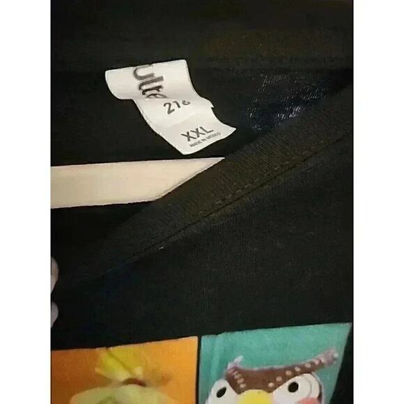 Nintendo Animal Crossing Characters Black T-Shirt Sz 2XL Excellent CR3 - Picture 2 of 6